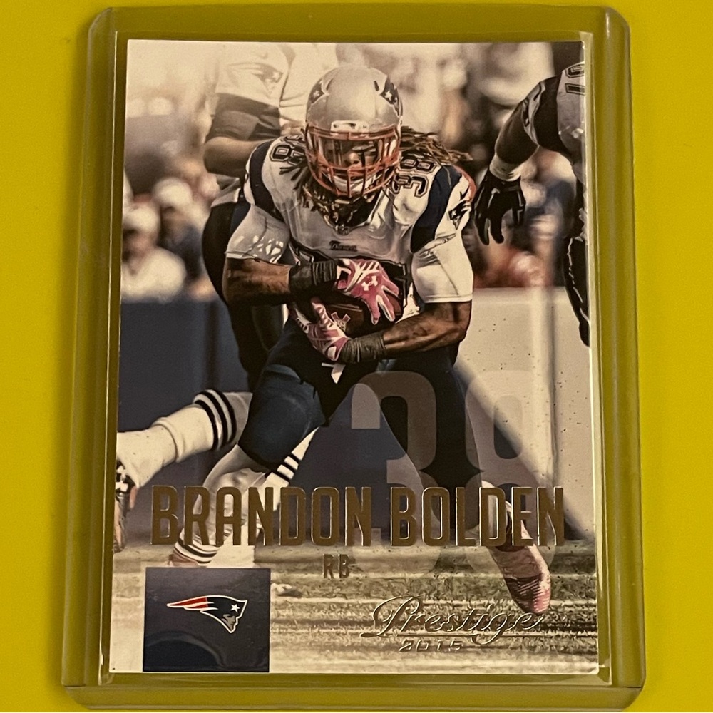 Brandon Bolden #4 2015 Panini Prestige Football Trading Card
